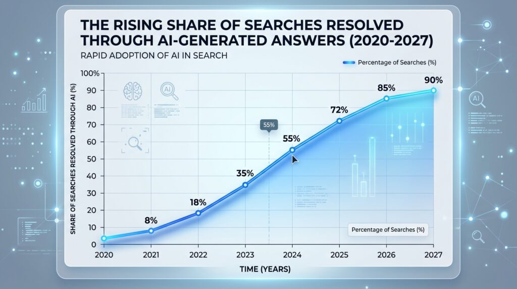 Growth of AI-powered search and generative engine optimization