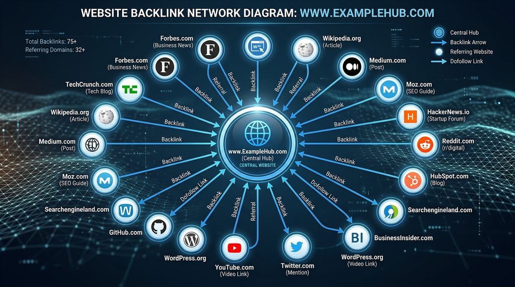 Backlink profile and authority for SEO ranking