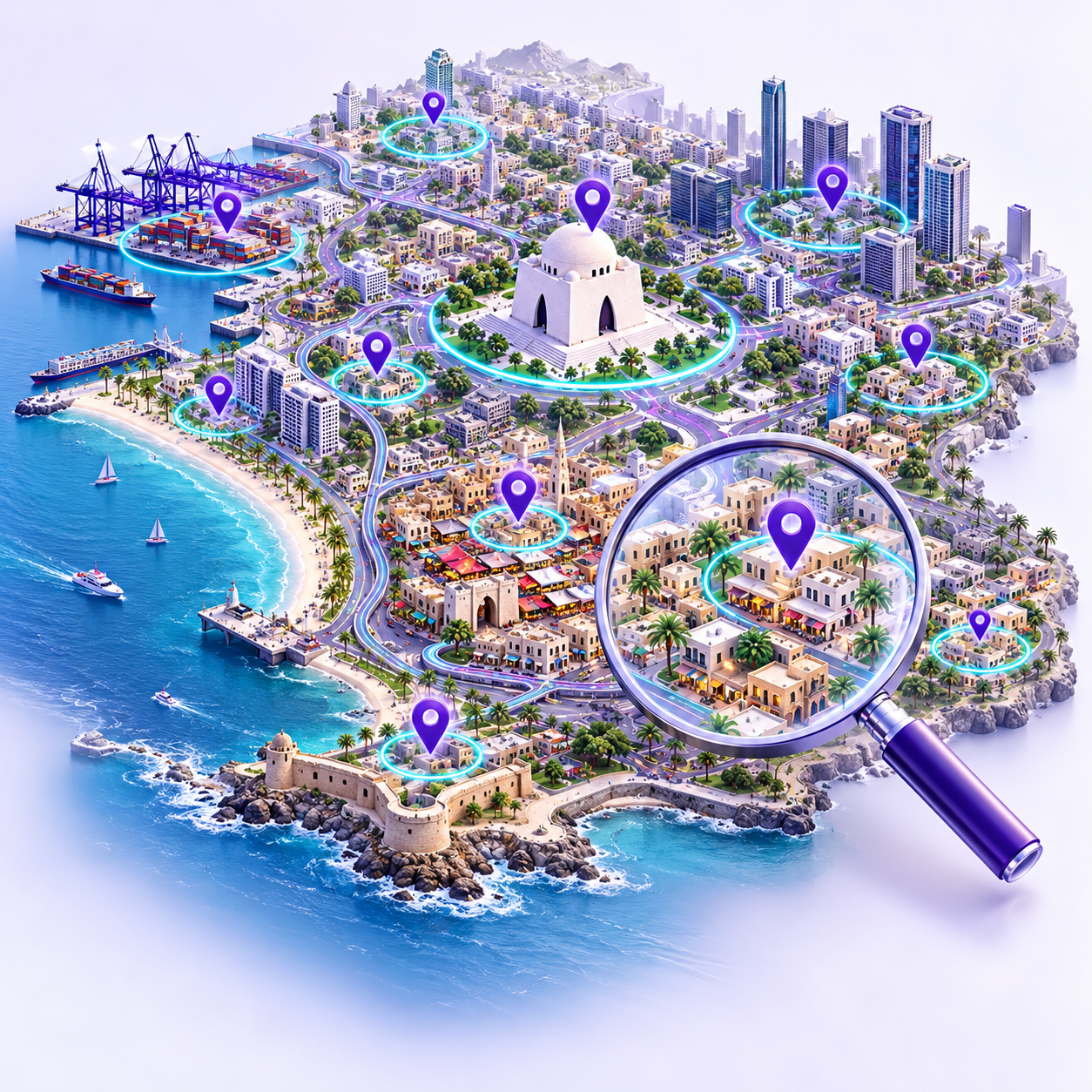 Ranking on Google Maps in Karachi Lahore Islamabad